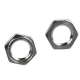STAINLESS M08 NUTS        SET OF TWO NUT
