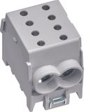 Main line branch terminal 1pole, 4x70mm², IP20, Color: gray