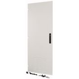 Section wide door, ventilated, left, HxW=1625x592mm, IP42