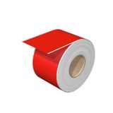 Device marking, halogen-free, Self-adhesive, 30000 x Polyester, red