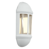 Latina Half Lantern Photocell White