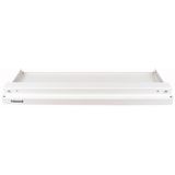 Top/Bottom-panel for Surface-Mounting Installation distribution board, blind, WxD=400x249mm, white