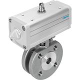 VZBC-40-FF-40-22-F0507-V4V4T-PP60-R-90-C Ball valve actuator unit