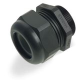 Cable fitting M40 x 1.5 with O-ring Plastic black