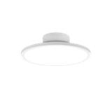 Tray LED ceiling lamp matt white