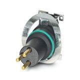 Flush-type connector