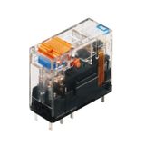 Relay RCI484AC4, 2 CO, 24 V DC, 8 A, with test button and LED, Weidmuller