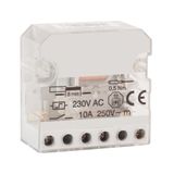 Impulse Relay, 230VAC, 2 Contacts, 10A