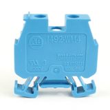 Allen-Bradley, 1492-W IEC Terminal Block, One-Circuit Mini Feed-Through Block, 4 mm (# 22 AWG - # 10 AWG) or 2.5 mm (# 22 AWG - # 12 AWG), Standard Feedthrough, Yellow,