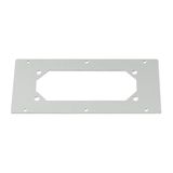 Adapter gland plate for WST enclosures, W=309 D=119 mm