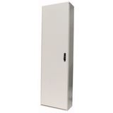 White floor standing distribution board with locking rotary lever, W = 1200 mm, H = 1760 mm, D = 300 mm