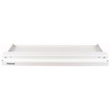 Top/Bottom-panel for Surface-Mounting Installation distribution board, blind, WxD=600x249mm, white