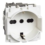 L.NOW - UNEL socket + 10/16A white