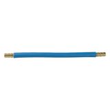 Cable bridge NYAF 10 mm², 125mm, pin, color blue