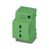 Socket outlet for distribution board Phoenix Contact EO-L/UT/SH/LED/GN 250V 16A AC