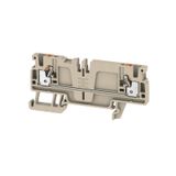 Feed-through terminal block, PUSH IN, 2.5 mm², 800 V, 24 A, Number of 