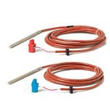 EZU10-10025 - Pair of temperature sensors Pt1000, length 100 mm, ø 6 mm, type PL, cable length 2.5 m