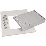 Mounting kit, IZMX40, 3/4p, fixed mounted design, W=800mm, grey