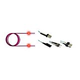 FO LED Patch Cord, Duplex, LCD/LCD, G50/125, OM3, 10m