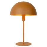 Lucide SIEMON - Table lamp - Ø 25 cm - 1xE14 - Ocher Yellow