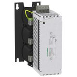 rectified and filtered power supply - 3-phase - 400 V AC - 24 V - 60 A