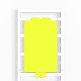 Device marking, Self-adhesive, 85 mm, Polyamide 66, yellow