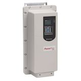 Allen-Bradley 20F11GD022AA0NNNNN PowerFlex 753 AC Drive, with Embedded I/O, Air Cooled, AC Input with DC Terminals, Type 12 / IP54, 22 Amps, 15HP ND, 10HP HD, 480 VAC, 3 PH, Frame 2, Filtered, CM Jumper Removed, DB Transistor, Blank (No HIM)