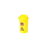 Container for fibre residues 100 ml, yellow