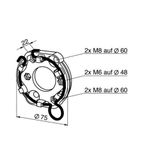 BRACKET UNIVERSAL ZAMAC