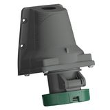 416ERS2W Wall mounted socket