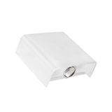 LUNARIX SCONCE 2W CCT 230V IP54 Ra90 110x100x40mm WHITE, up/down light