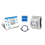 Starter package consisting of EASY-E4-AC-12RC1, patch cable and software license for easySoft