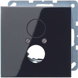 Centre plate for 2 loudspeaker sockets LS962SW