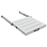 19" Shelf Sliding full extension, 30kg Load,D=350,1U,RAL7035