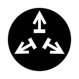 Button plate, raised black, symbol solve