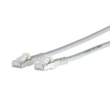 Patch cord Cat.6A AWG 26 15.0 m white