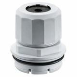 CABLE - TRIX/QUADRIX CABLE GLAND UNION - FOR CABLE Ø 6-9MM - HALOGEN FREE - GREY RAL7035