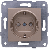 Karre Plus-Arkedia Bronze (Quick Connection) Child Protected Earthed Socket