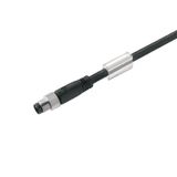 Sensor-actuator Cable (assembled), One end without connector, M12 / M8