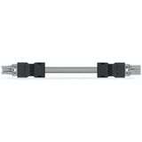 pre-assembled interconnecting cable;Eca;Socket/plug;dark gray