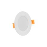 DURE 3 DOWNLIGHT 5W CW 230V 110DEG IP54 IK06 95x31 WHITE ROUND INTEGRATED DRIVER