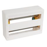 Basic cabinet Drivia 18 modules to be equipped 250 x 355mm2 DIN rails