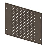 Perforated Mounting Plate width 208mm, 3 Modul Heights