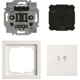 62851 UJ-84-WL CoverPlates (partly incl. Insert) Studio white