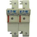 Fuse-holder, low voltage, 125 A, AC 690 V, 22 x 58 mm, 2P, IEC, With indicator