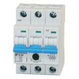 Motor Protection Circuit Breaker, 3-pole, 4.0-6.3A