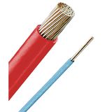 Halogenfree Single core wire H05Z-K 1 red, fine-stranded