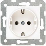 Karre-Meridian White (Quick Connection) Earthed Socket