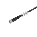 Sensor-actuator Cable (assembled), One end without connector, M12 / M8