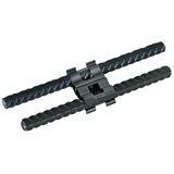 DEHNclip Bewehrungsklemme St/blank für Rd 12 mm / Rd 12 mm